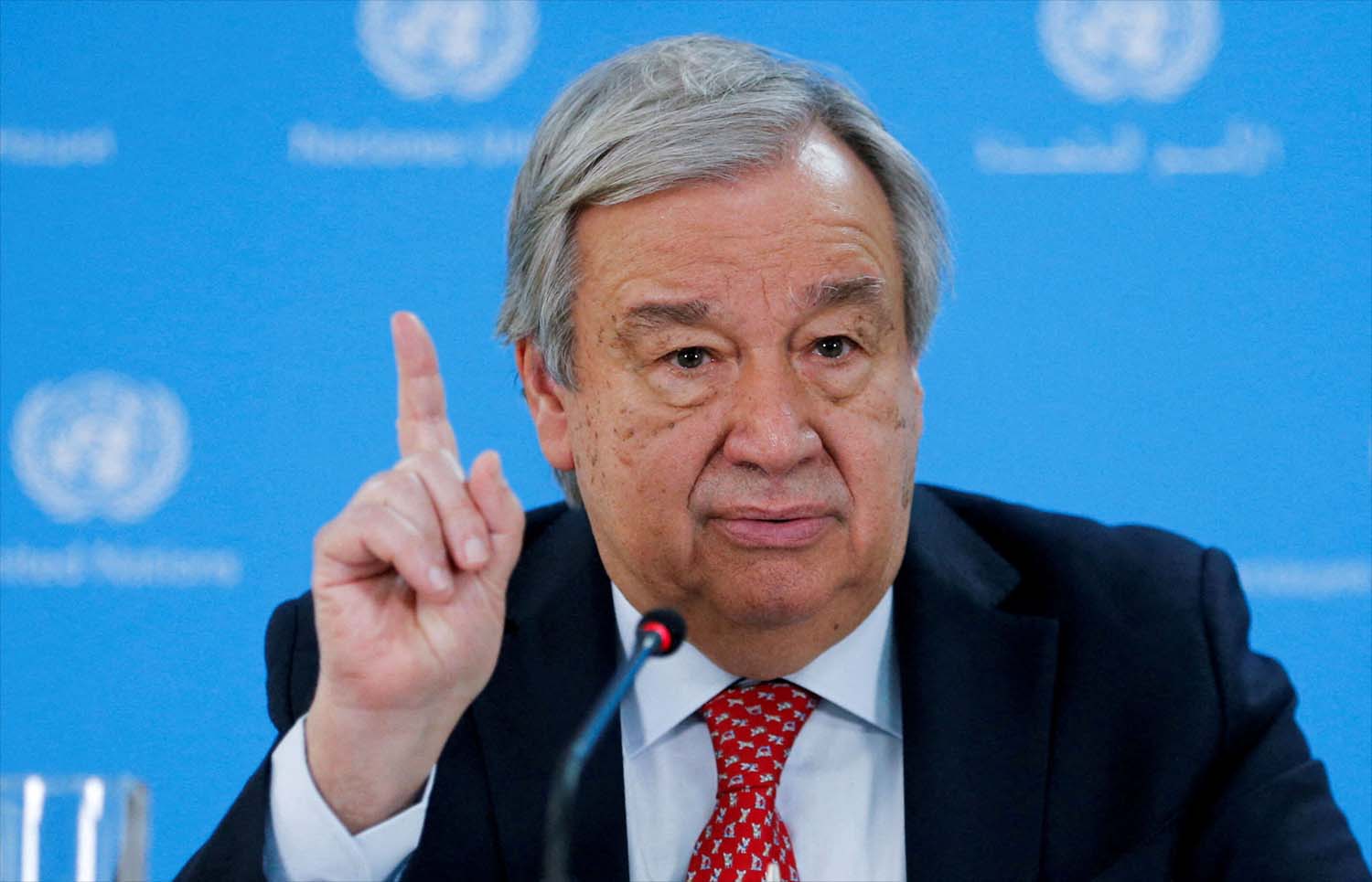 Guterres said there was no self-determination when Spain handed the Sahara to Morocco and Mauritania