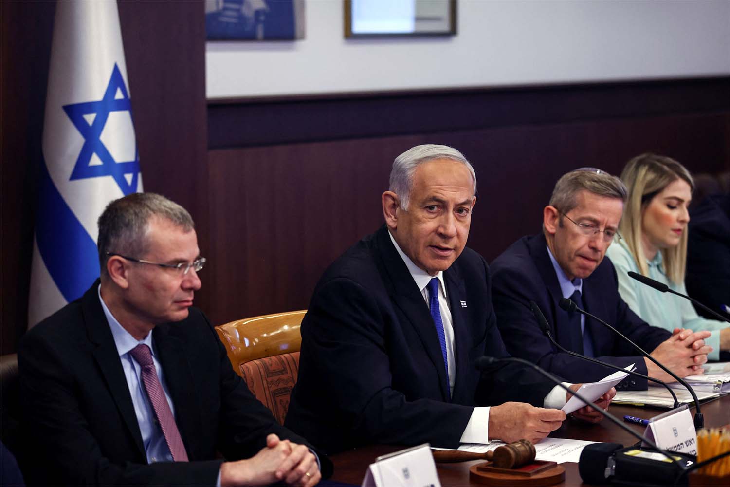 Netanyahu levelled sharp criticism of the IAEA