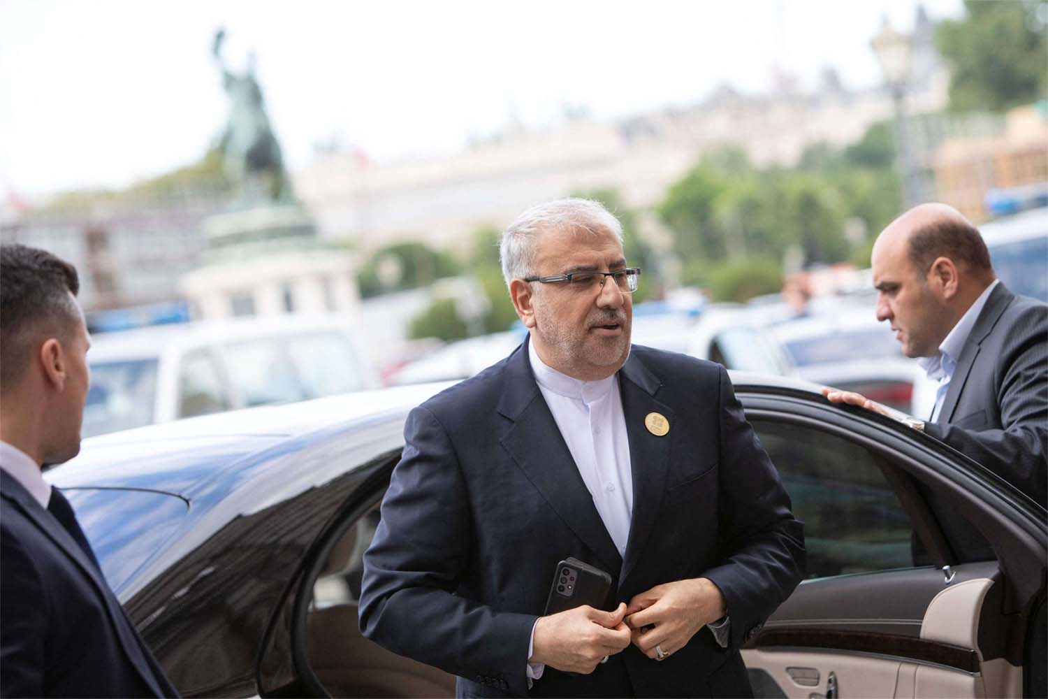 Iranian Oil Minister Javad Owji 