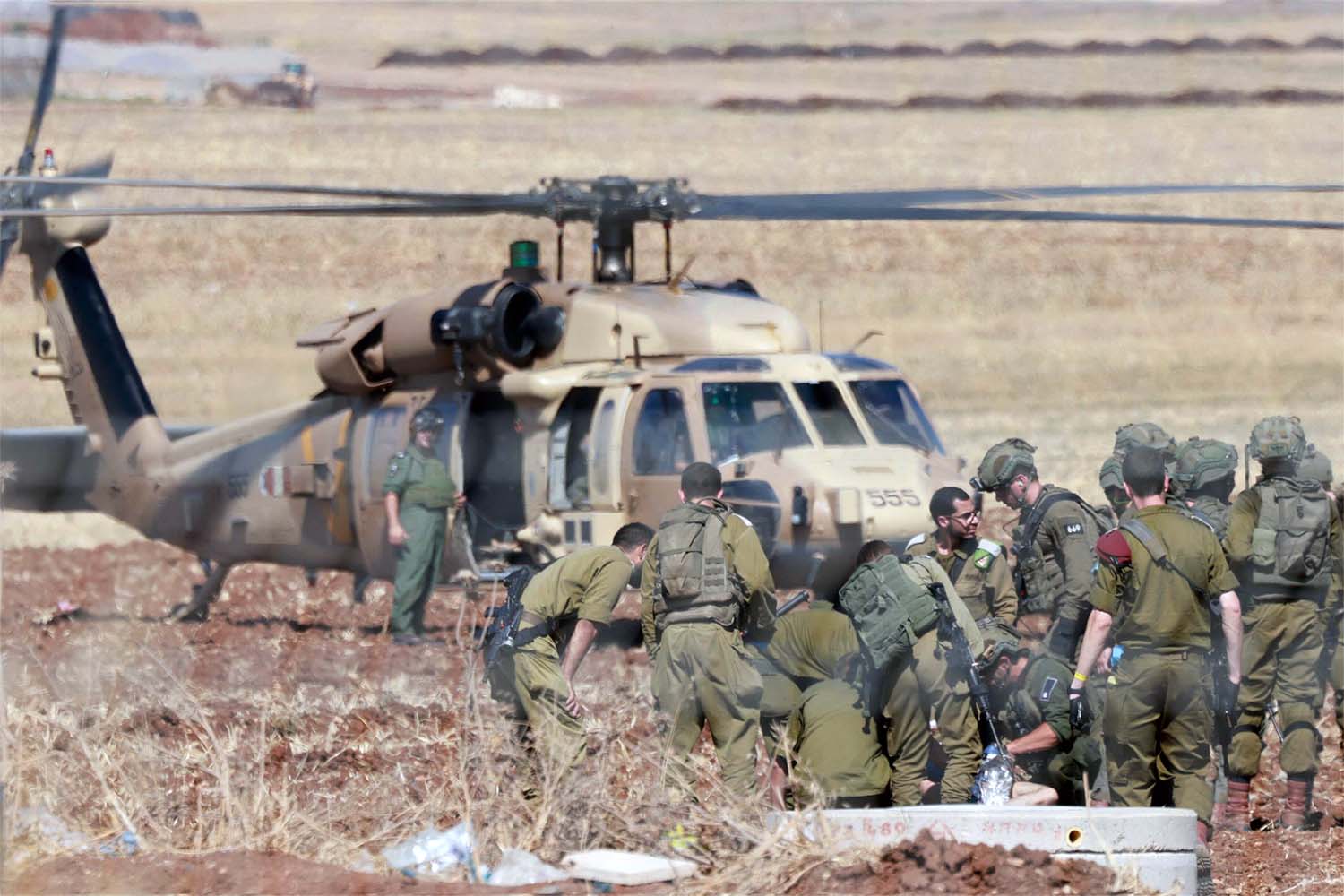 The military operation is involving hundreds of Israeli troops