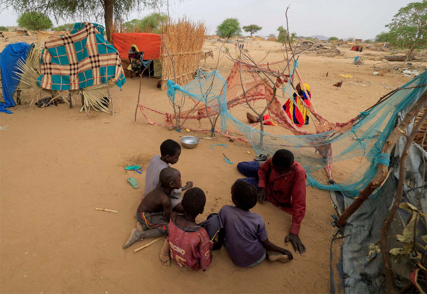 Sudanese refugees in Chad 