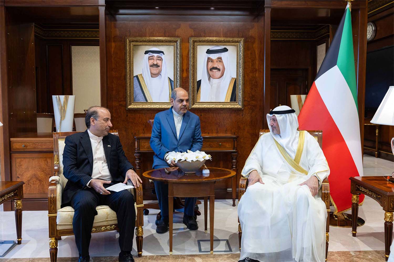 Sheikh Salem and Iran’s ambassador discussed all aspects of Kuwaiti-Iranian ties