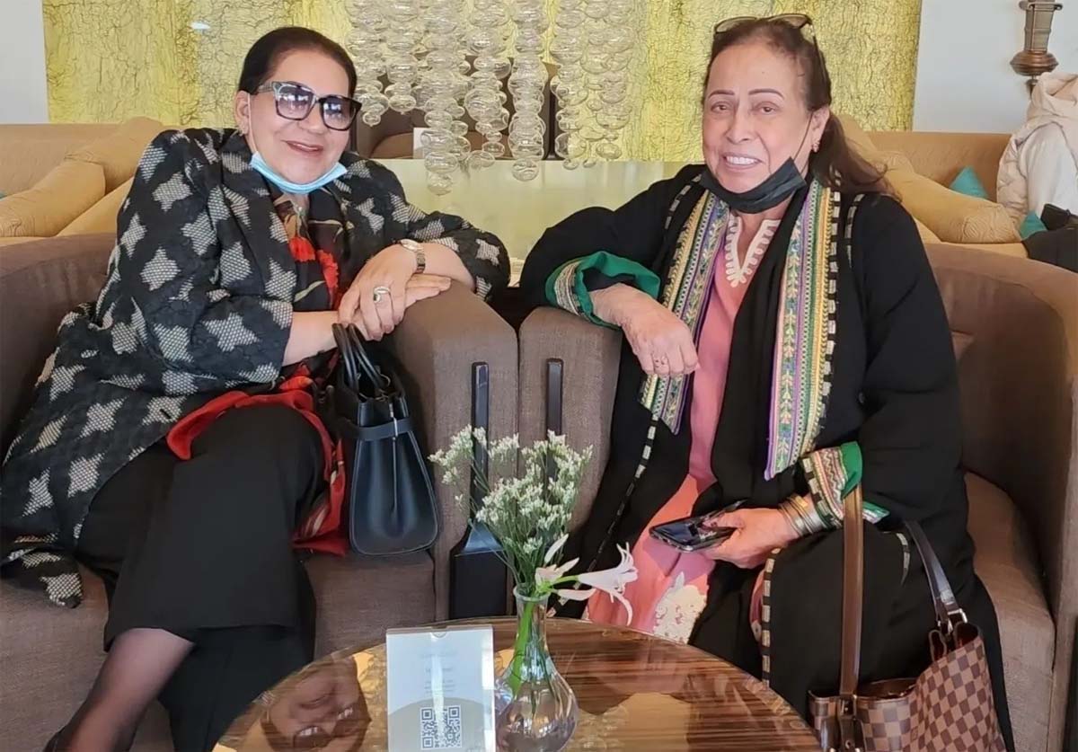 حياة الفهد وسعاد عبدالله