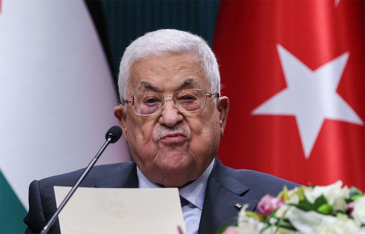 Abbas said Jews were targeted by Nazi Germany because of their "social role" rather than their religion