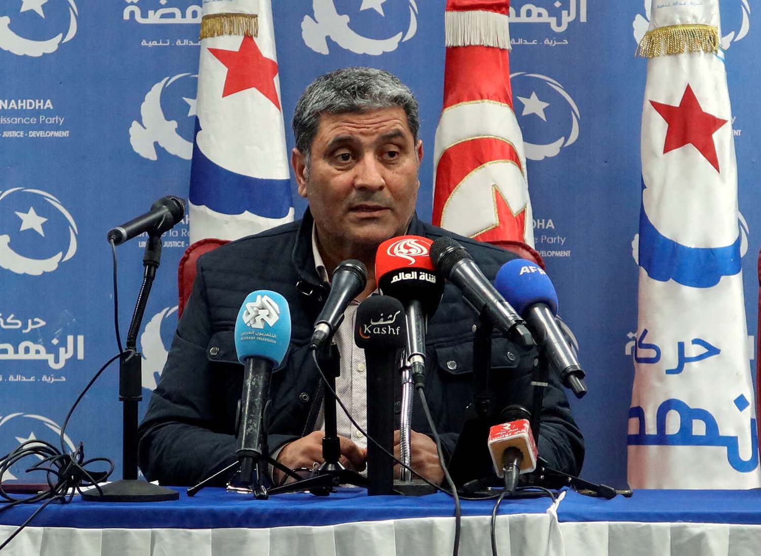 The interim head of Ennahda, Mondher Ounissi