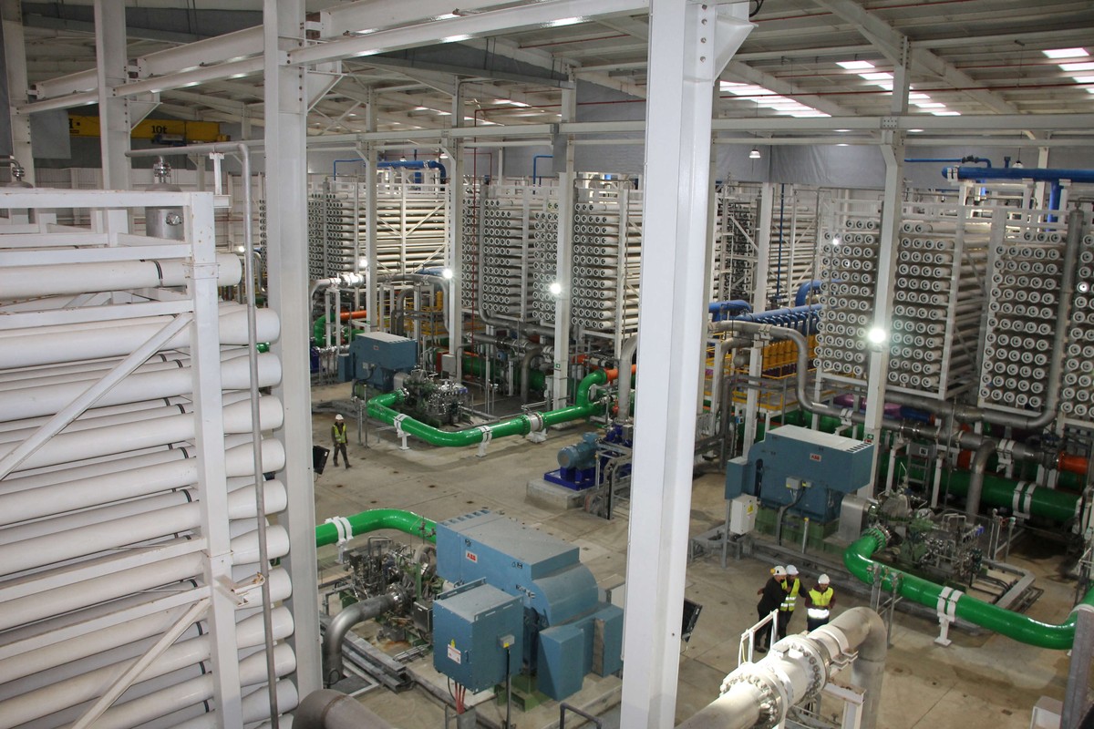 محطة لتحلية المياه