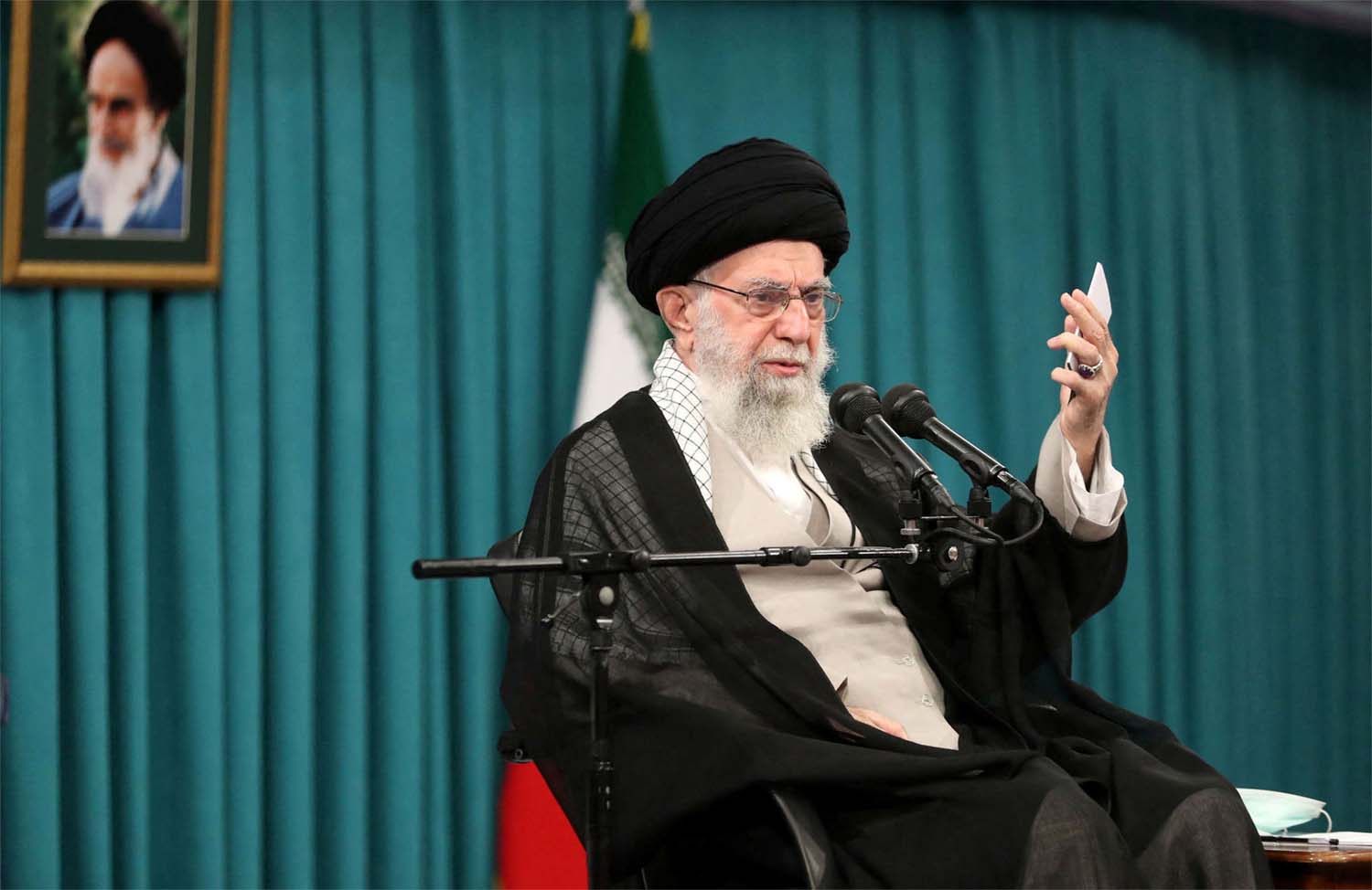 Iran's Supreme Leader Ayatollah Ali Khamenei 