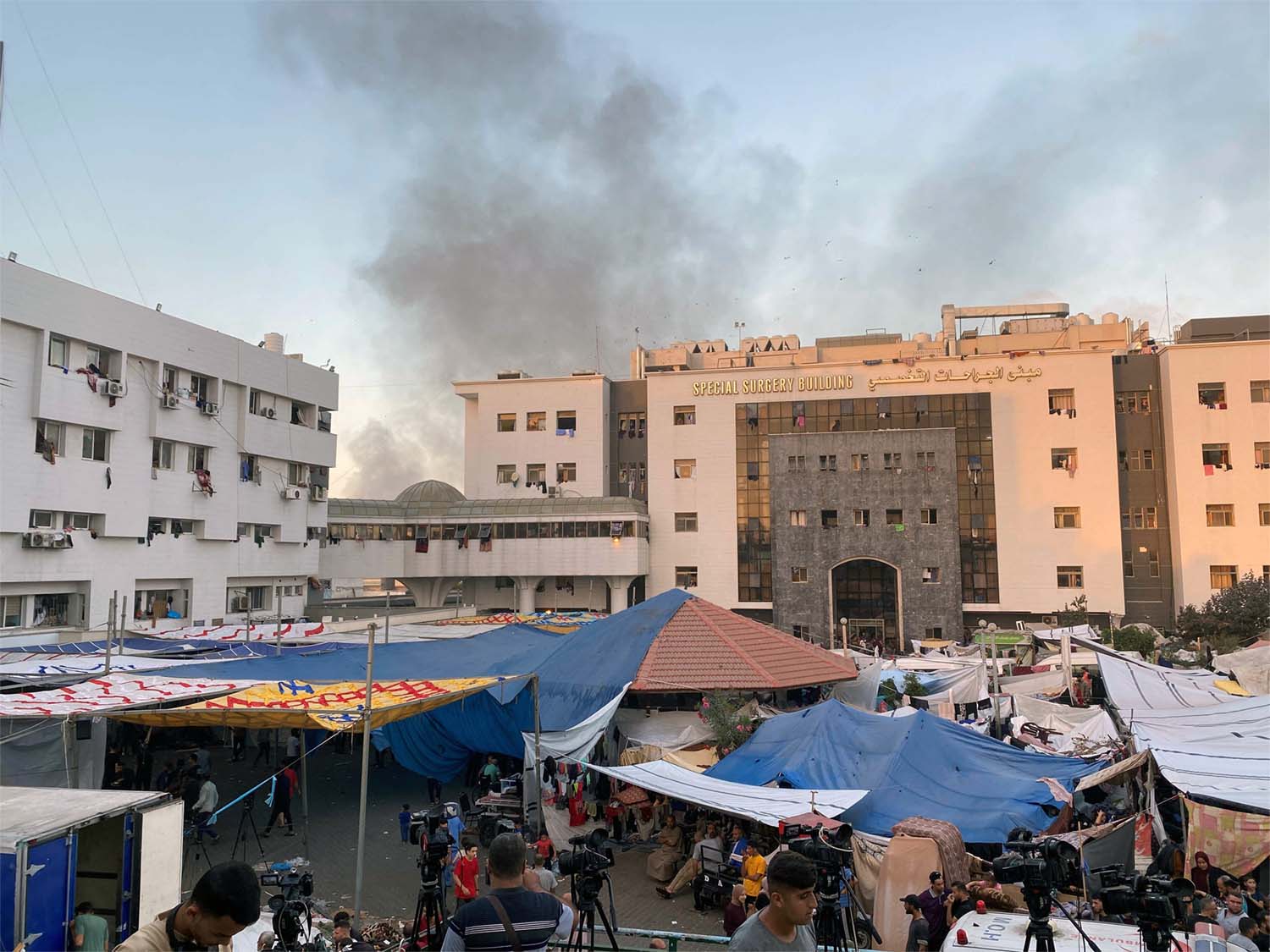 Al Shifa hospital no longer safe for Palestinians seeking refuge