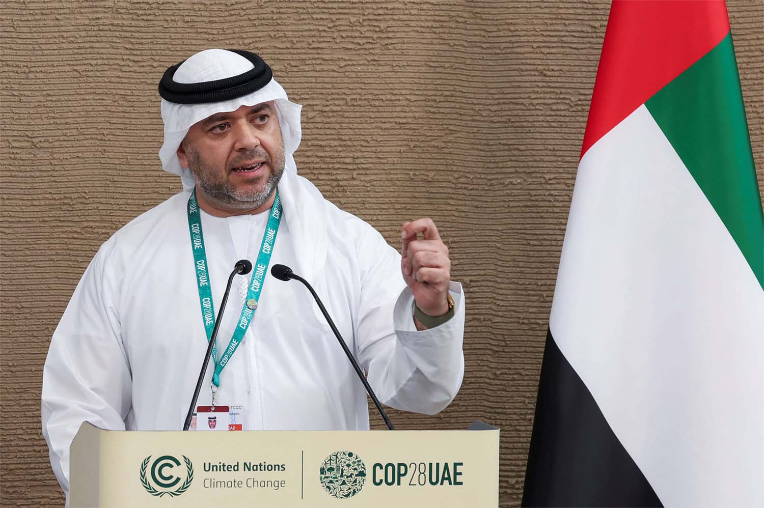 Cop28 Director General Majid Al Suwaidi 