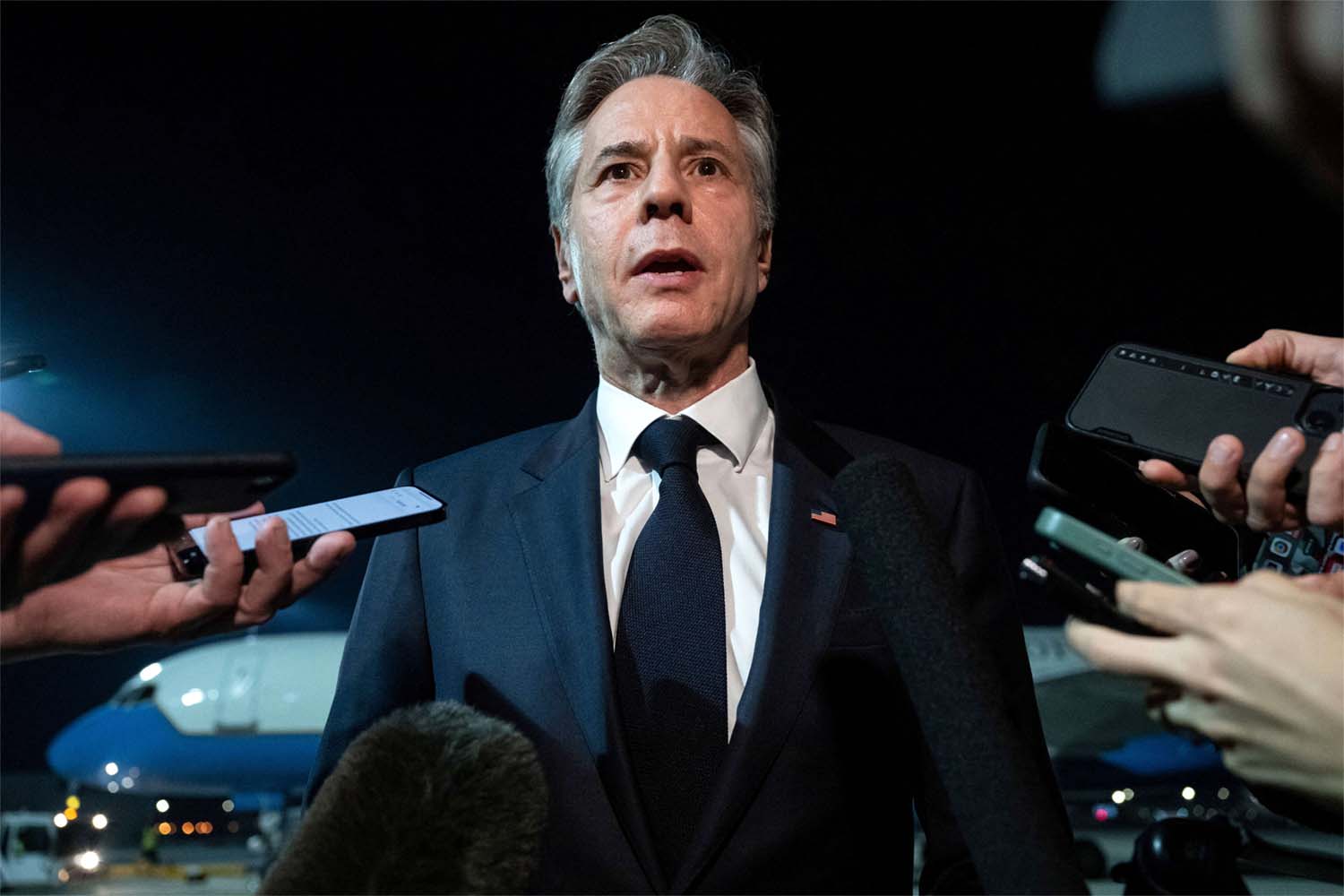 Blinken did not provide details on how the discussion went