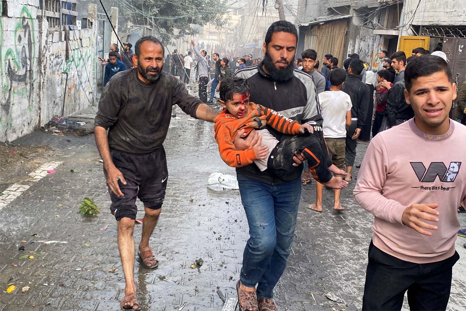 'Inaction at its core is an approval of the killing of children'