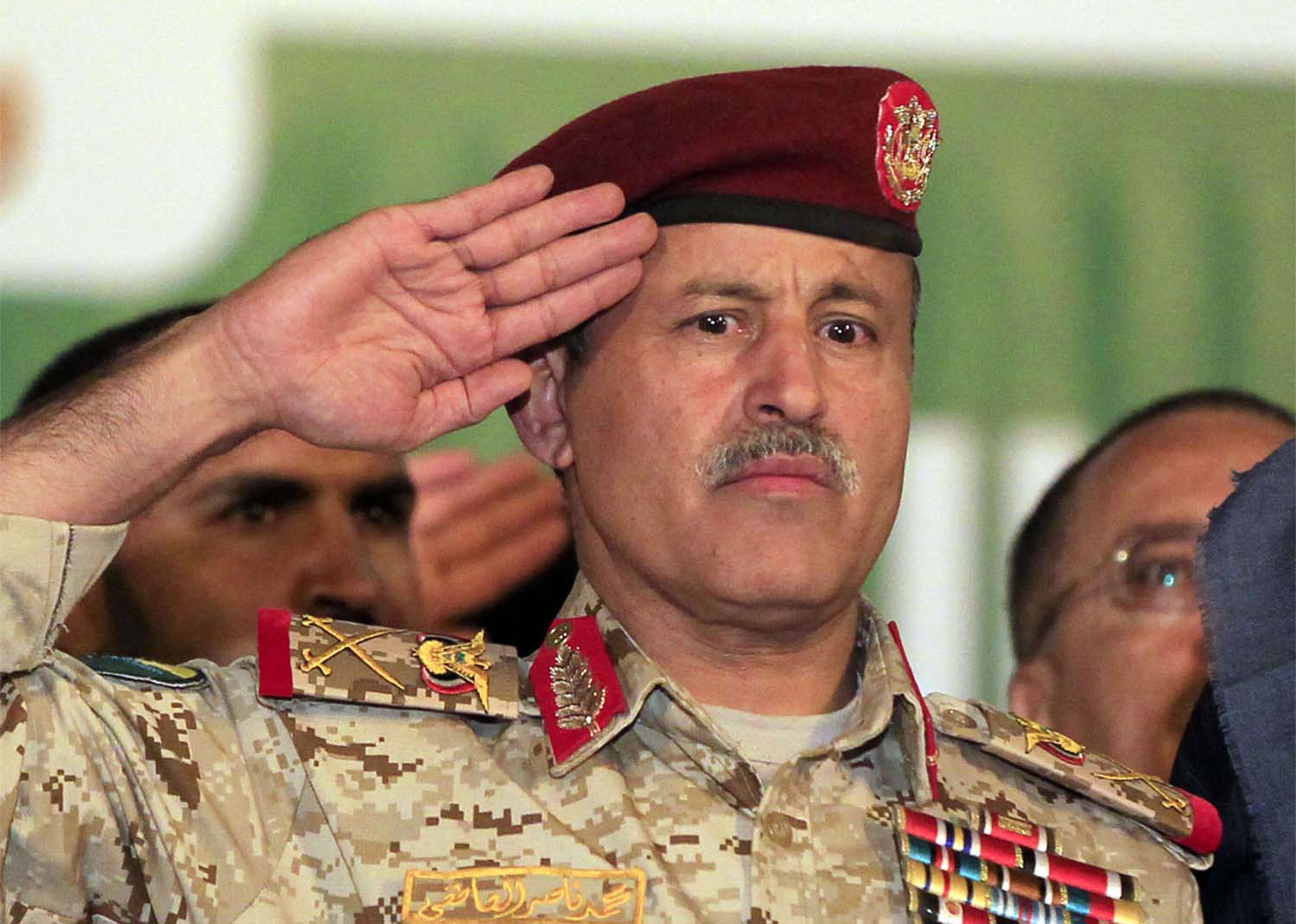 Houthi Defence Minister Mohamed Nasser al-Atifi 