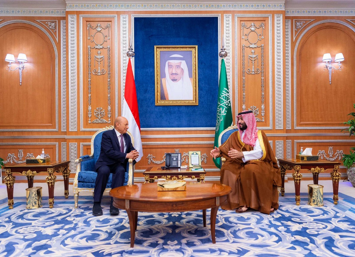 الدعم السعودي لمجلس القيادة الرئاسي اليمني يهدف لمساعدته على ضبط الأوضاع في مناطق سيطرته