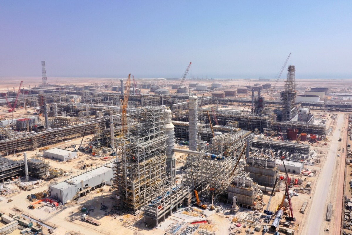 مصفاة الدقم أكبر مشروع لصناعة البتروكيماويات في الشرق الأوسط
