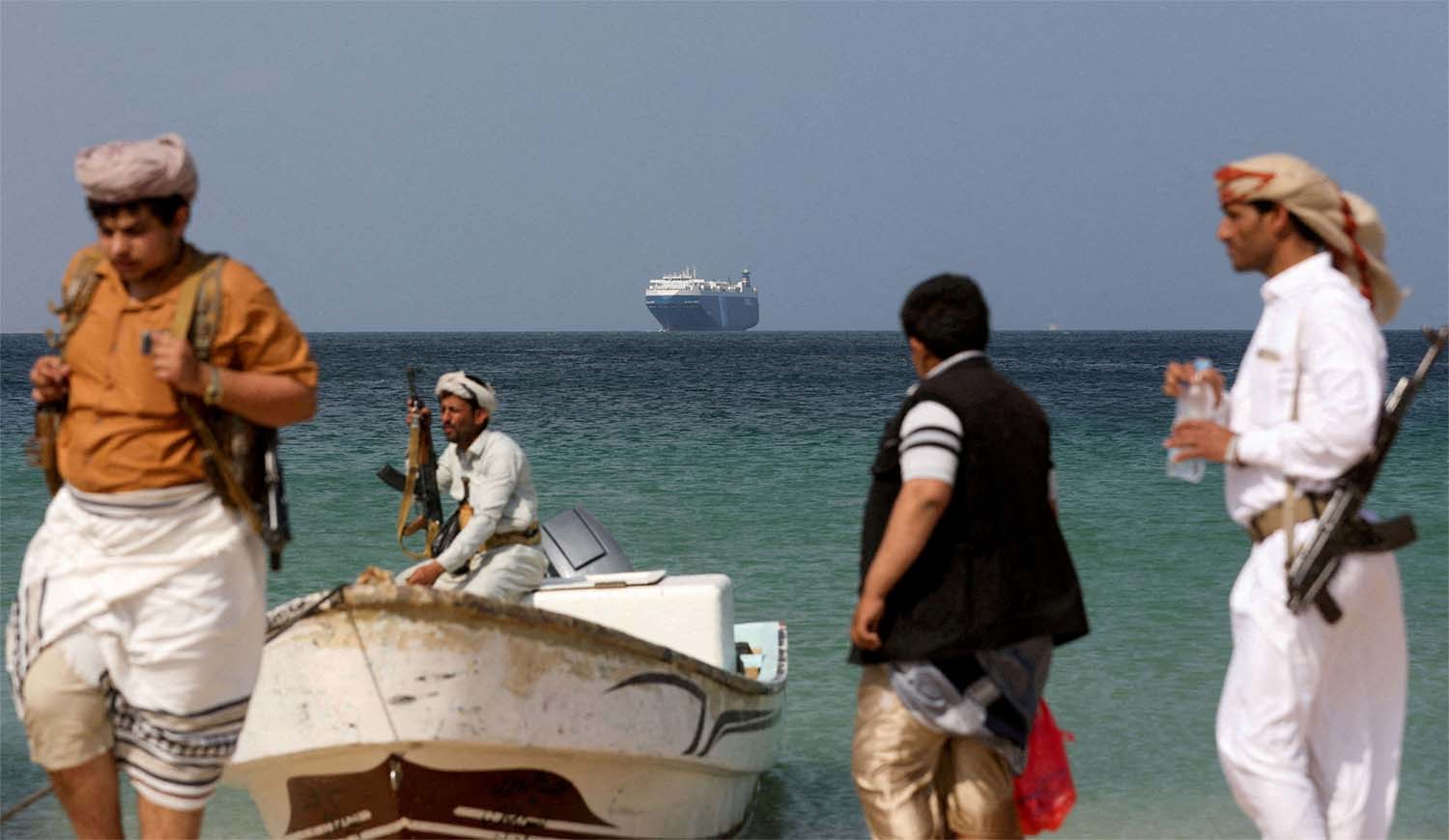 Houthis' attacks on ships continue despite US-British sea and and air strikes