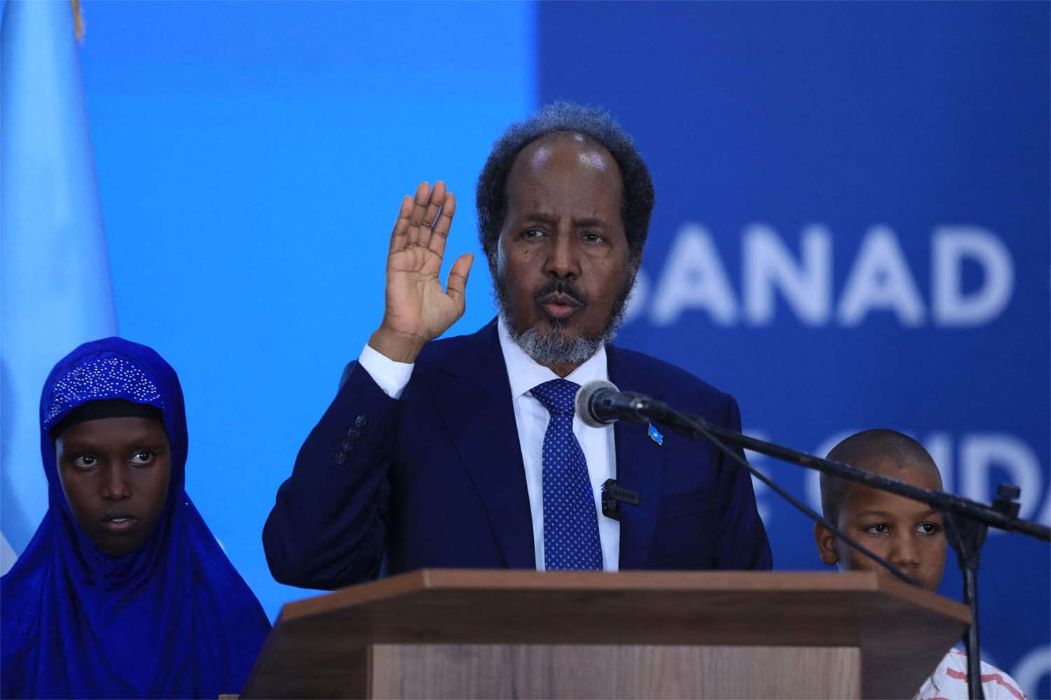 Somali President Hassan Sheikh Mohamud 