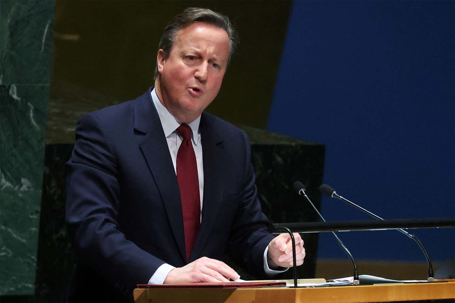 Cameron: People are dying of hunger; people are dying of otherwise preventable diseases