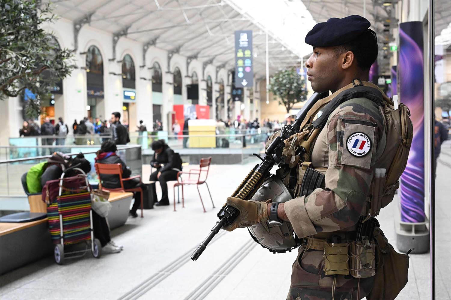 Security stepped up in public places across France