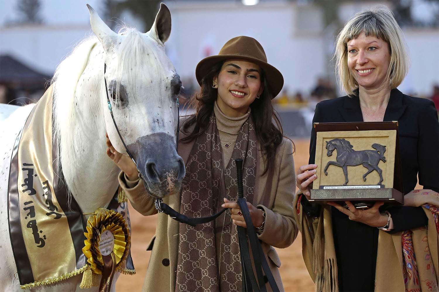 Sima Othman Abubteina received a special prize as the first woman and youngest participant in such a competition in Libya