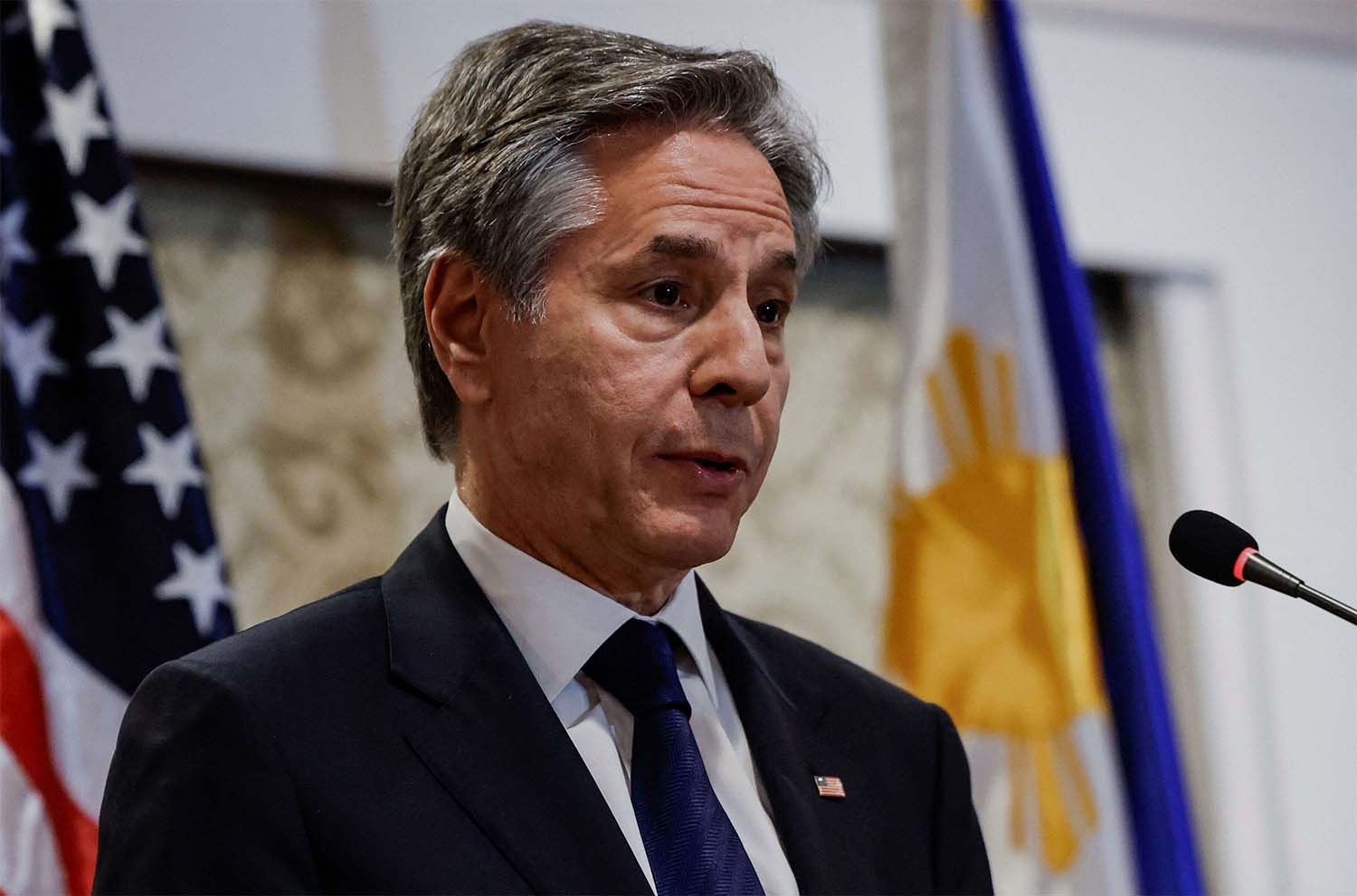 Blinken: One hundred percent of the Gaza population is in need of humanitarian assistance