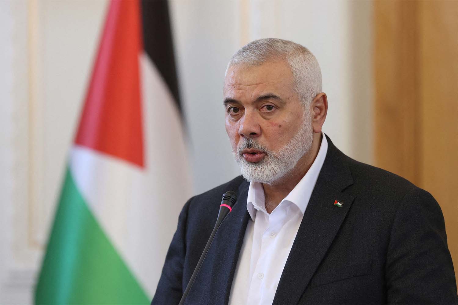 Haniyeh's remarks dealt an apparent blow to Biden's truce proposal 