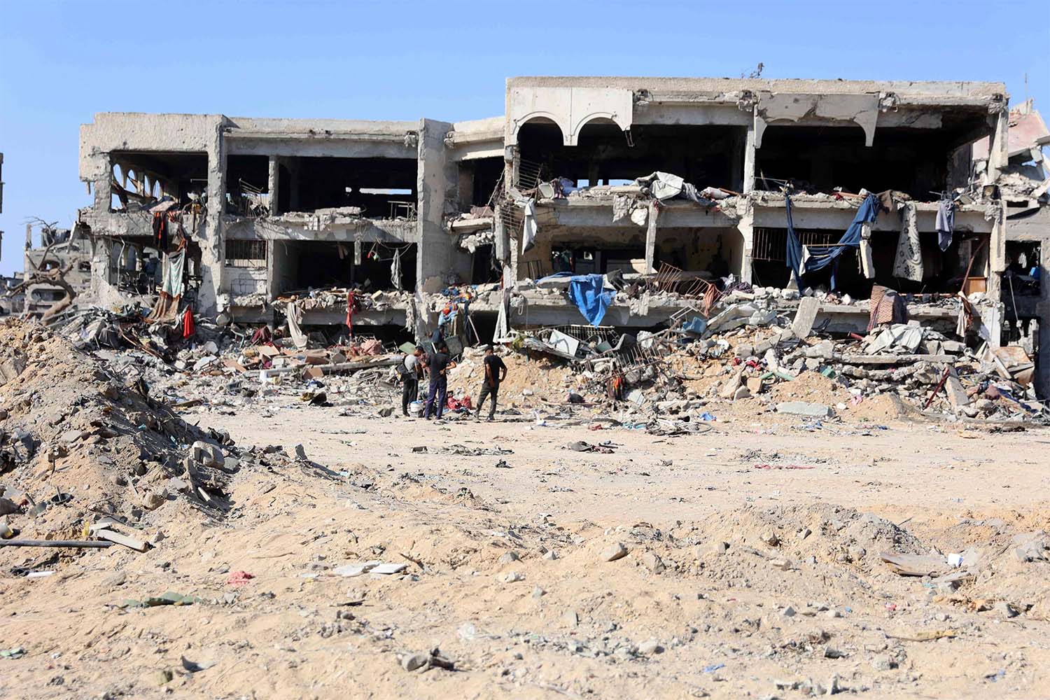 Whole residential districts were destroyed in Shejaia suburb 