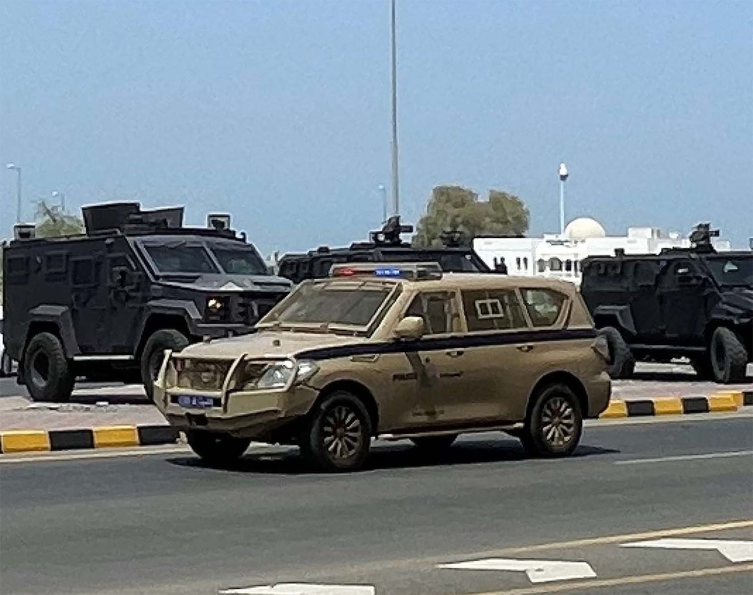 A rare incident in Oman