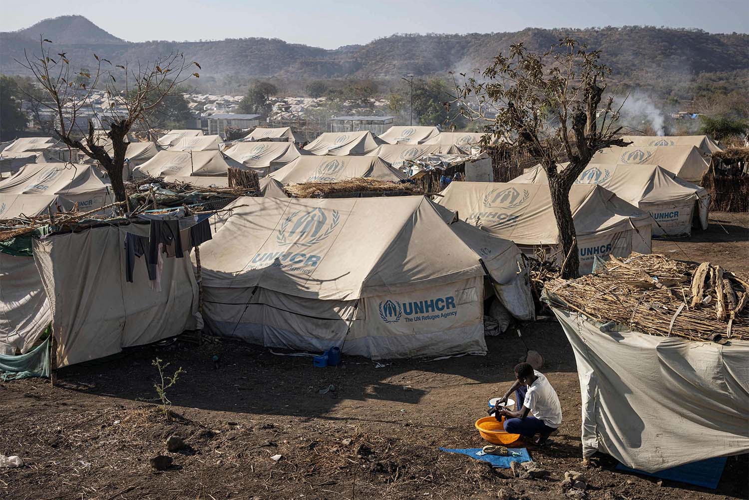 Thousands of Sudanese fled the civil war in Sudan