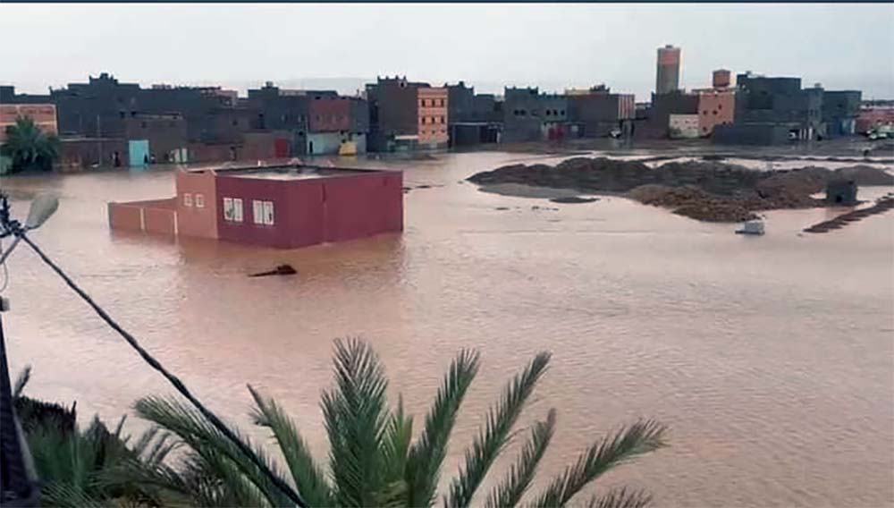 At least nine others are missing after the floods