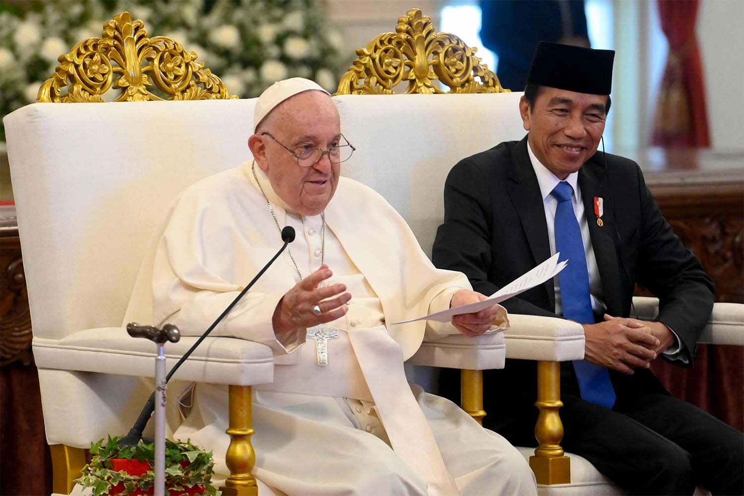 Freedom of religion is guaranteed in Indonesia's constitution