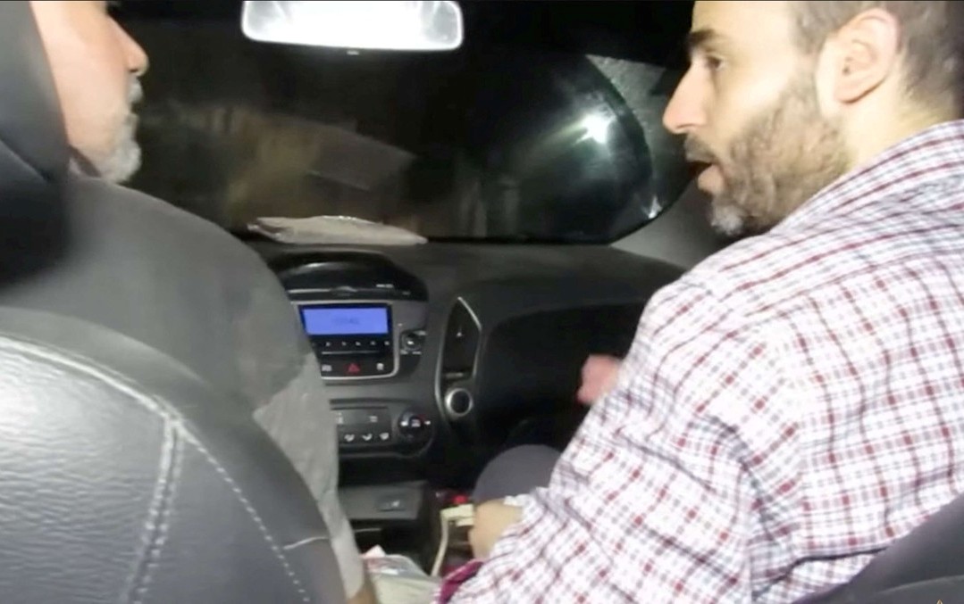 محمد السنوار في أحد أنفاق غزة