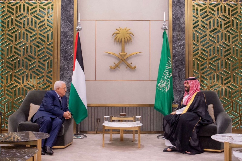 الأمير محمد بن سلمان أكد أنه لا مجال للتطبيع مع اسرائيل دون دولة فلسطينية