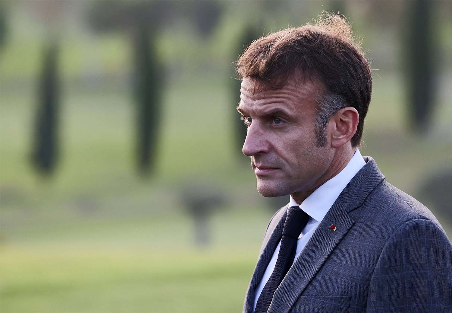 French President Emmanuel Macron
