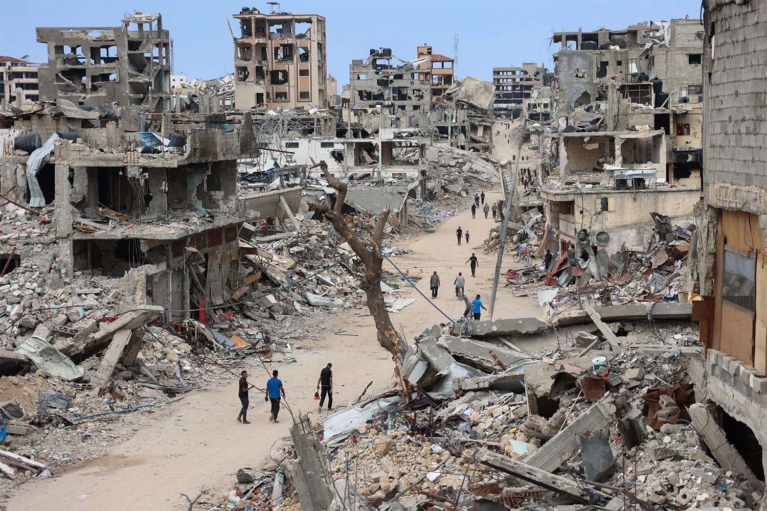 Gaza reduced to rubble
