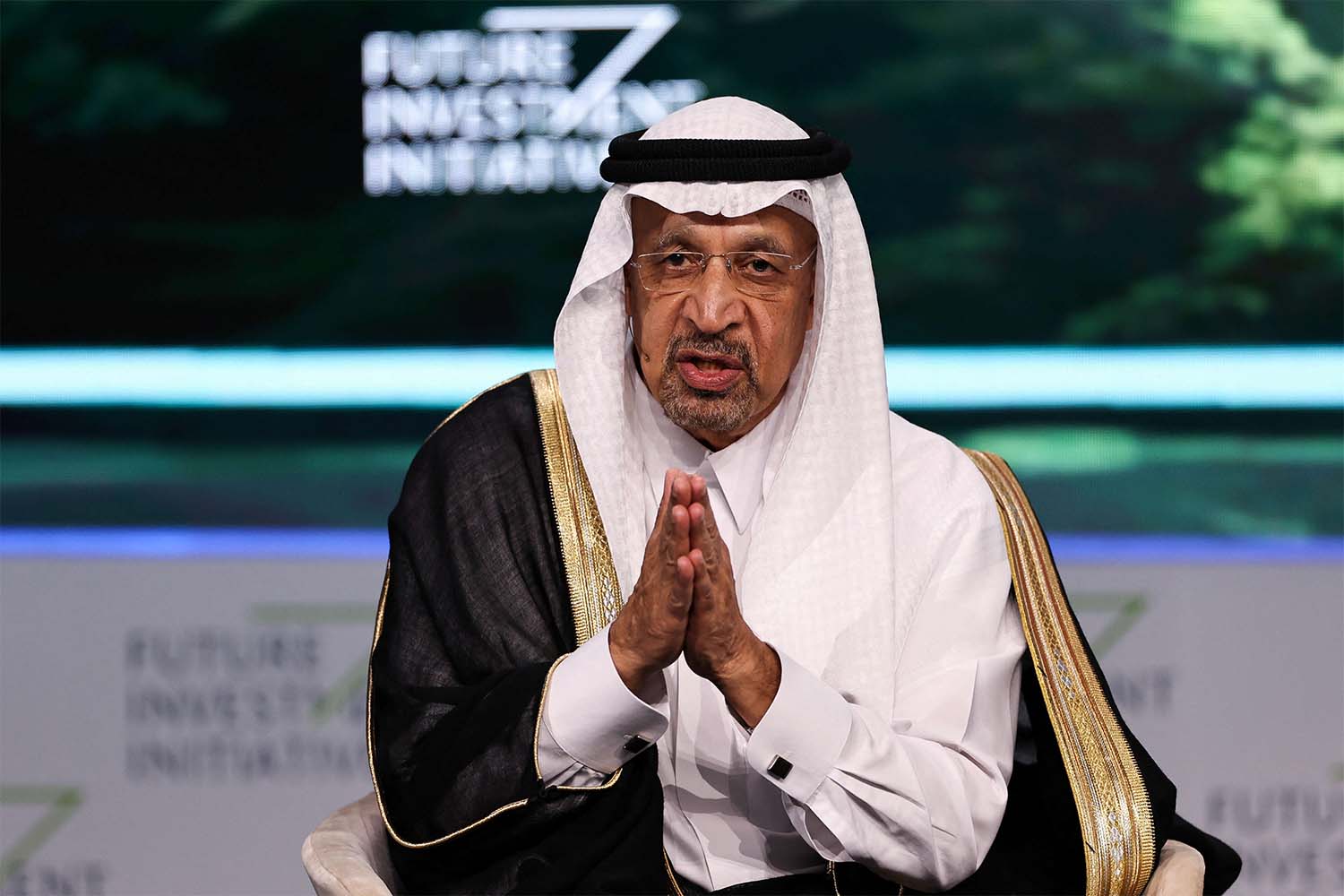 Saudi investment minister Khalid al-Falih 