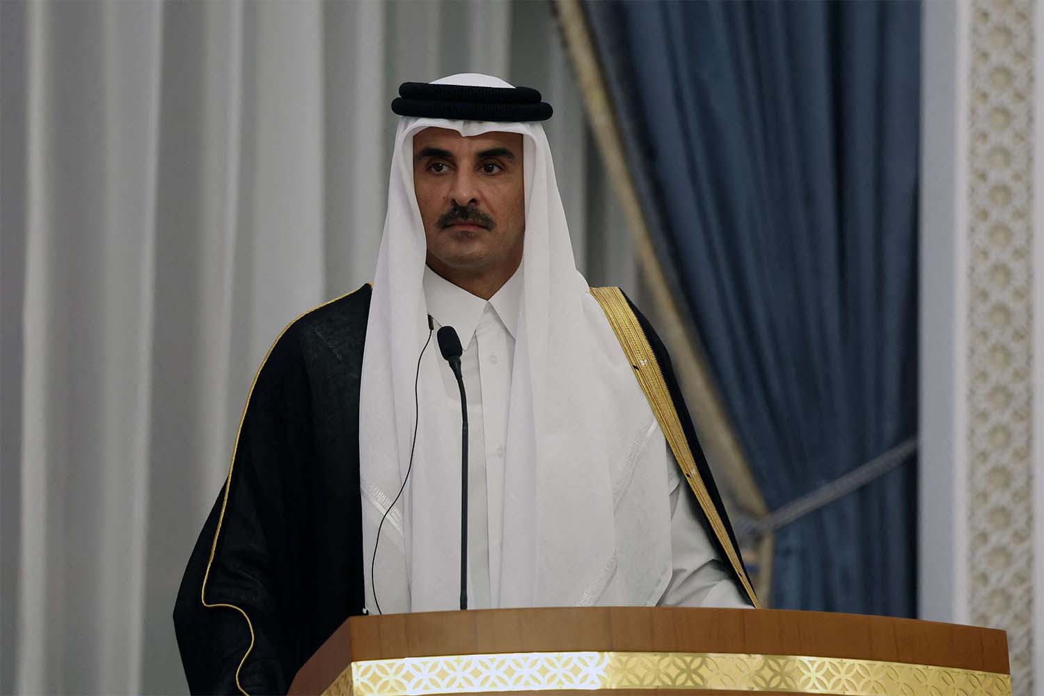 Qatar's Emir, Sheikh Tamim bin Hamad Al-Thani