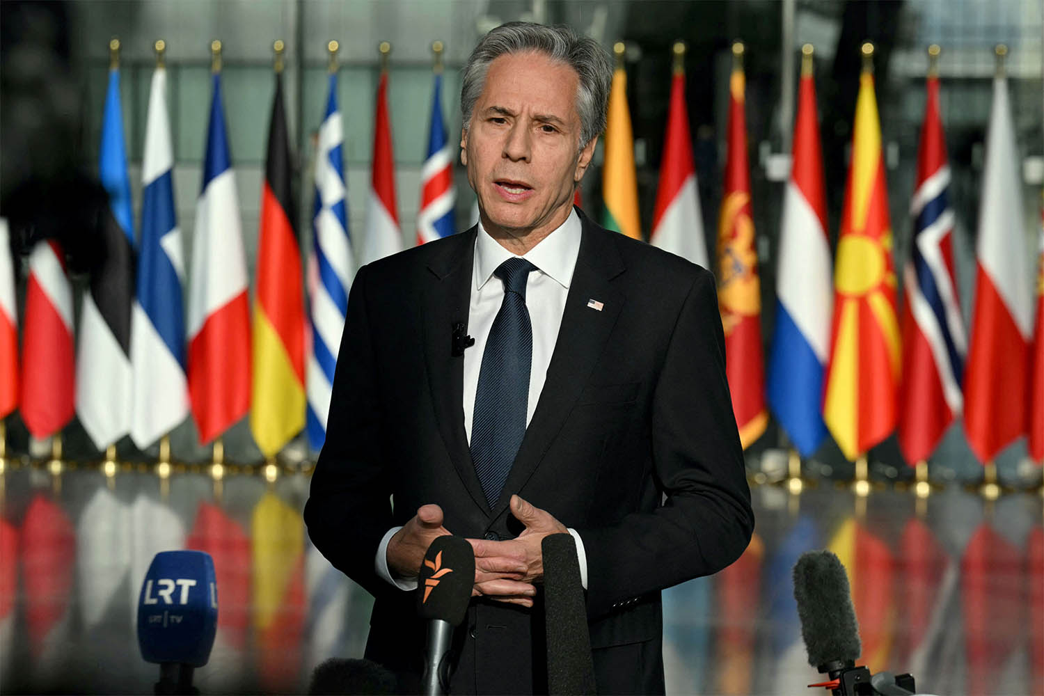 Blinken said Israel "has accomplished the goals that it set for itself by taking out Hamas's leadership 