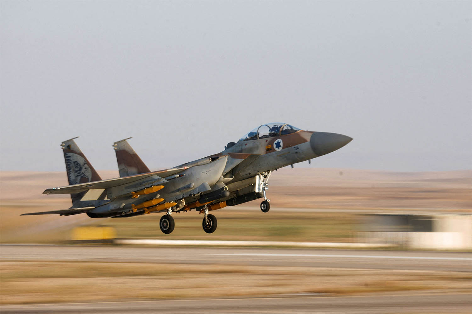 F-15 fighter jet