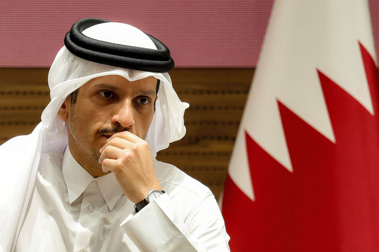 Qatar's Prime Minister and Foreign Affairs Minister Sheikh Mohammed bin Abdulrahman bin Jassim al-Thani 