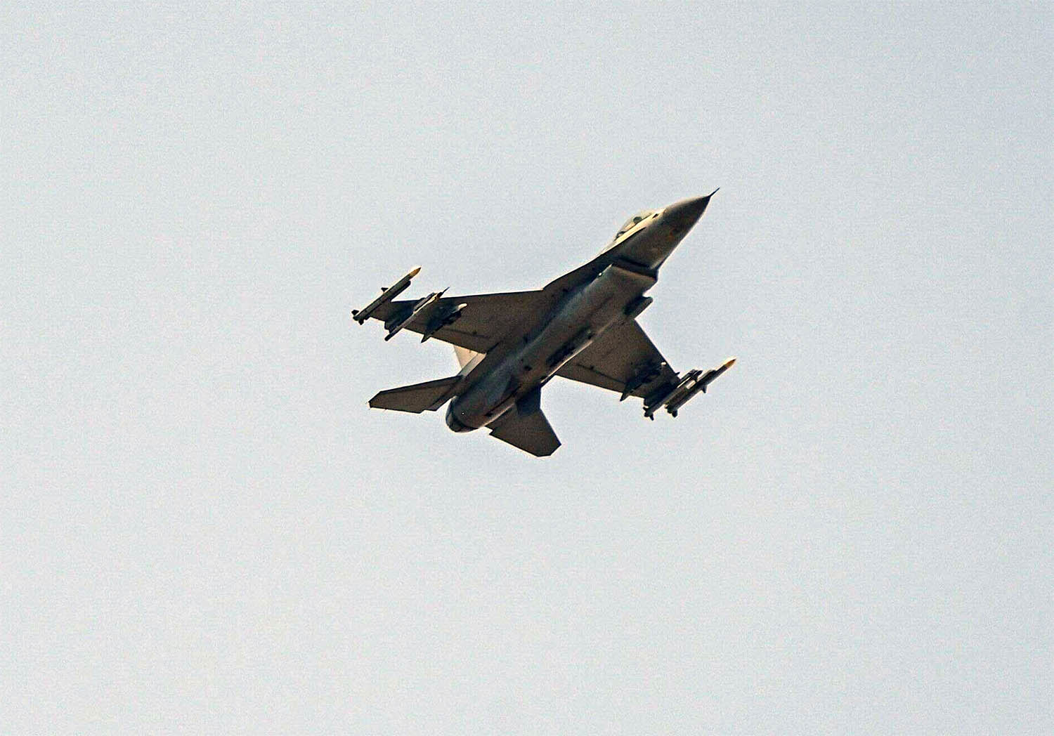 US fighter jet