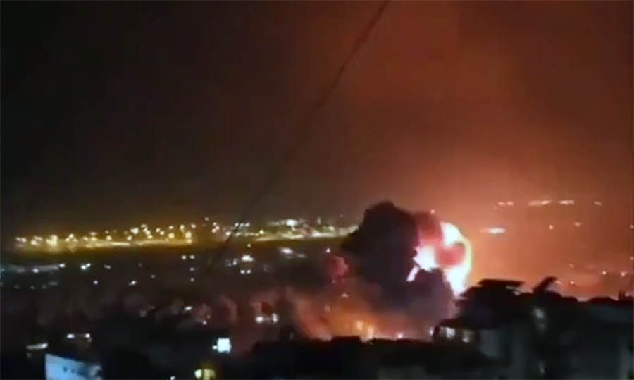 Two days of US-led airstrikes