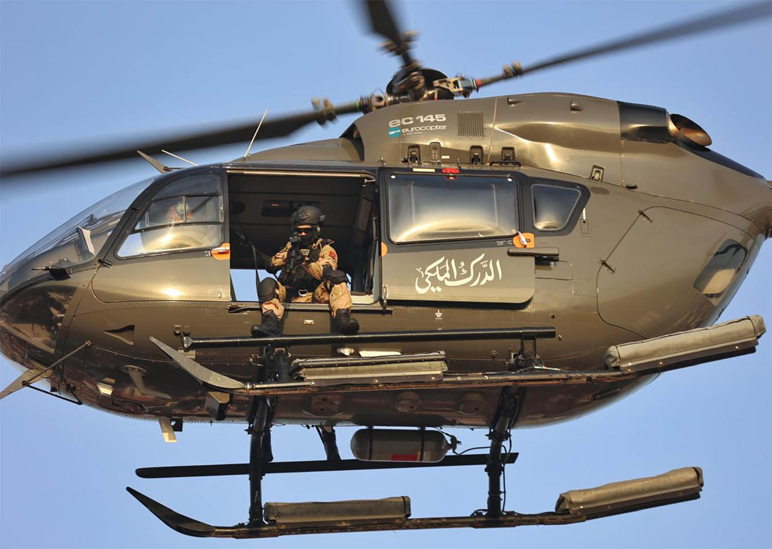 The operation was in coordination with the Royal Gendarmerie