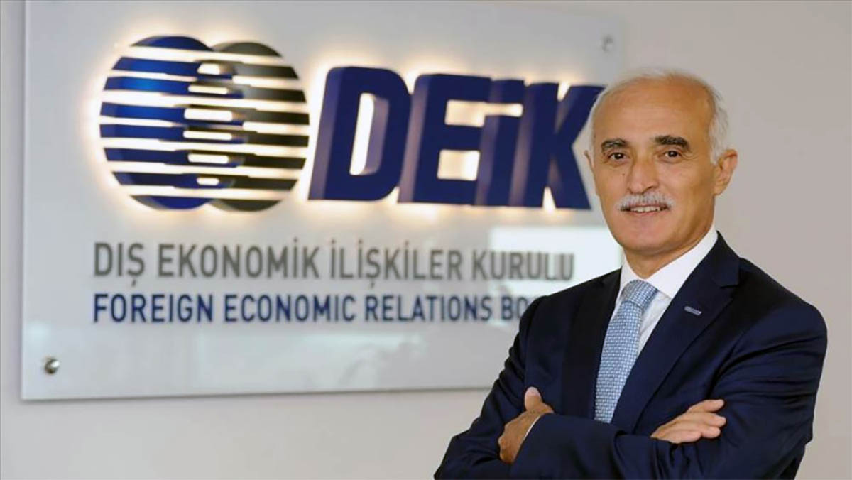 Nail Olpak, head of the Turkish Foreign Economic Relations Board 