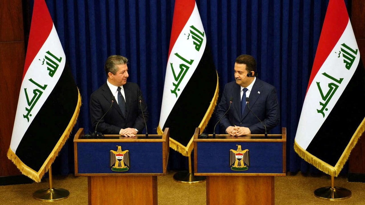 العلاقات تتحسن بين بغداد وأربيل 
