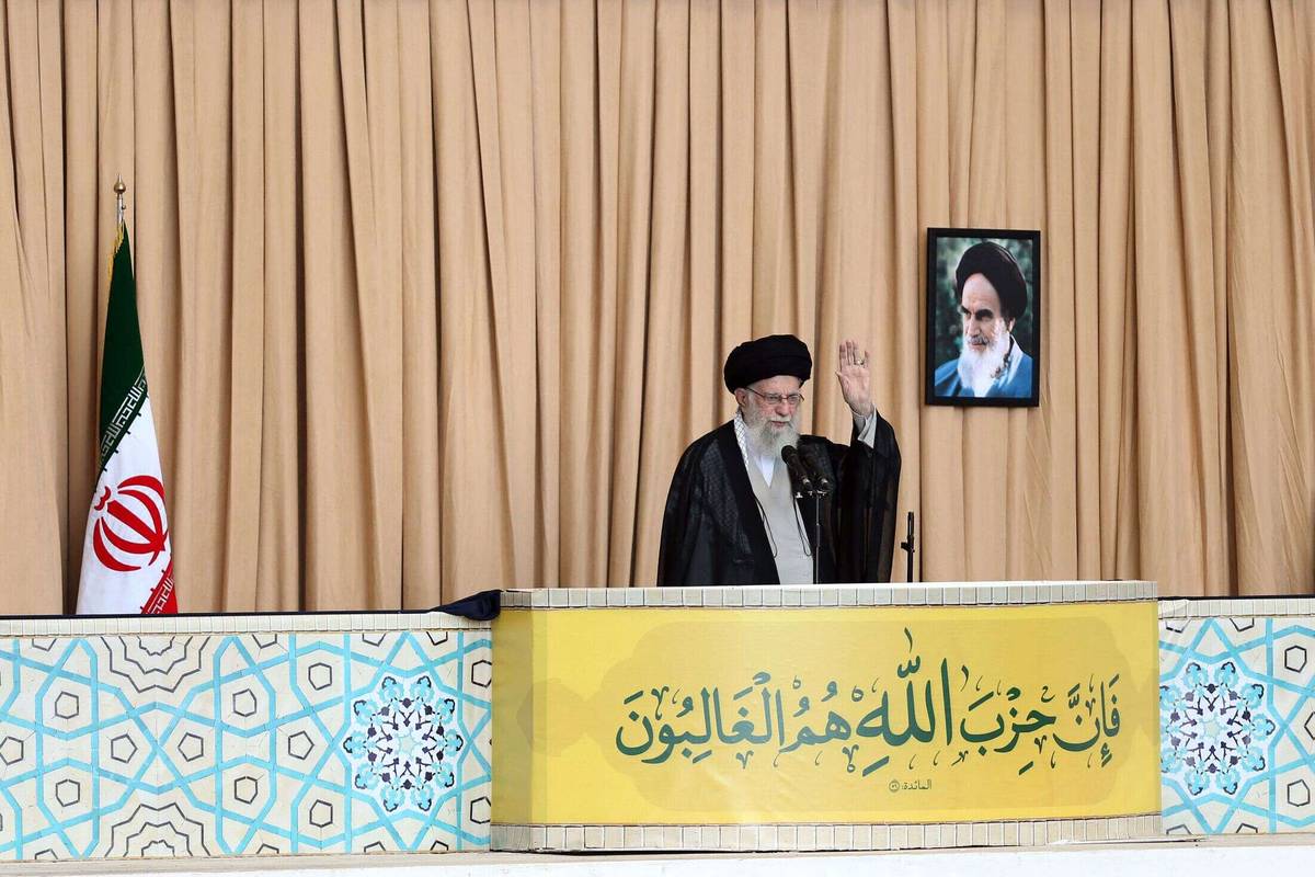 المرشد الأعلى في كلمة تهاجم الولايات المتحدة