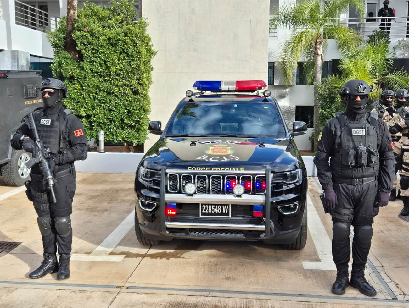 Morocco has very close security cooperation with Spain