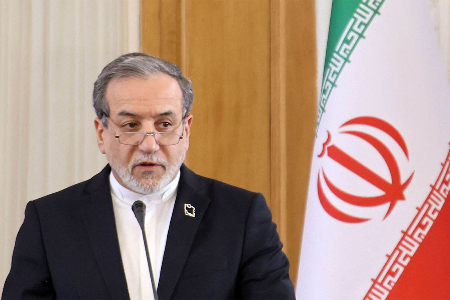 Iran's Foreign Minister Abbas Araqchi