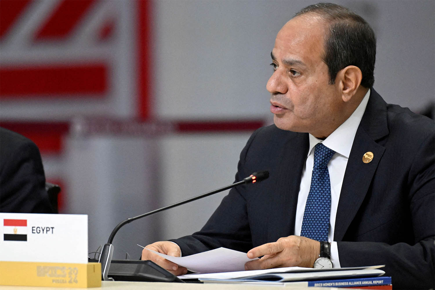 Egypt’s Sisi opposes Trump's plan