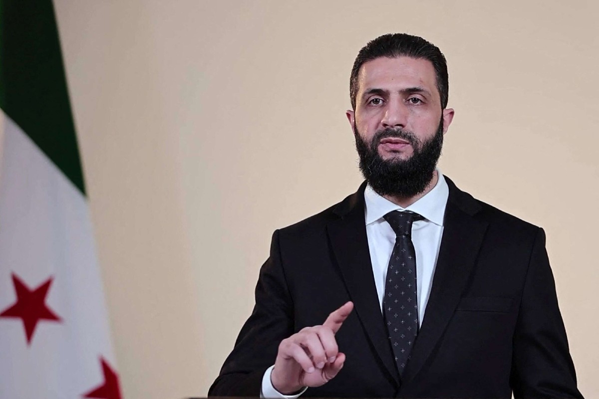 الشرع يتهم أطرافا لم يسمها بارتكاب عدة انتهاكات         