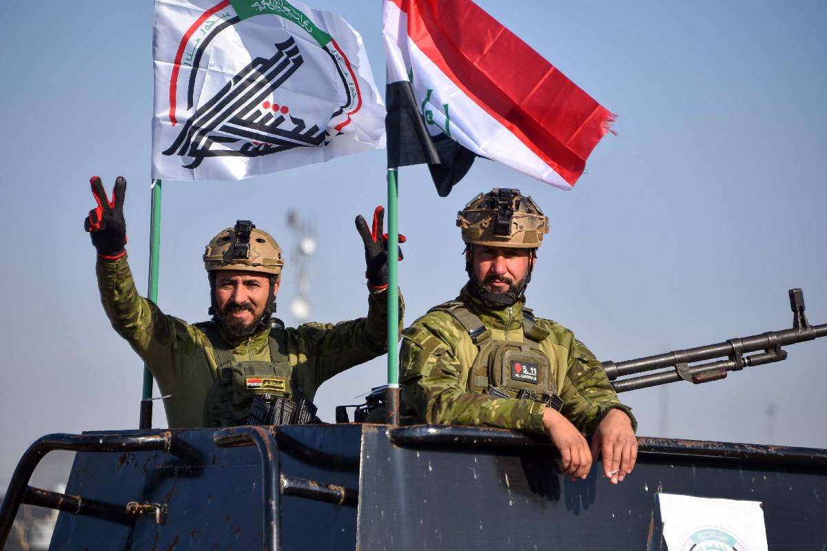 استعراض للحشد الشعبي
